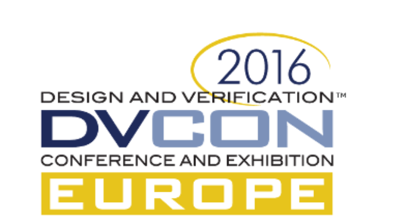 Verification update at DVCon Europe 2016: registration deadline approaching
