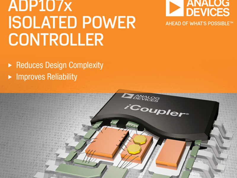 Isolated power controllers boost efficiency, reliability