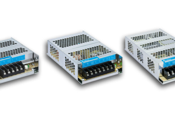 Panel-mount power supplies for electrical appliances, in distribution