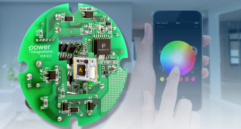 Colour-adjustable, Bluetooth-connected, smart lighting reference design