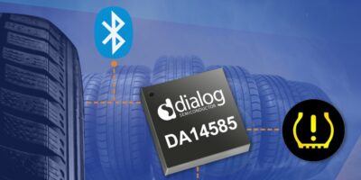 Dialog applies Bluetooth Low Energy to tyre pressure monitoring