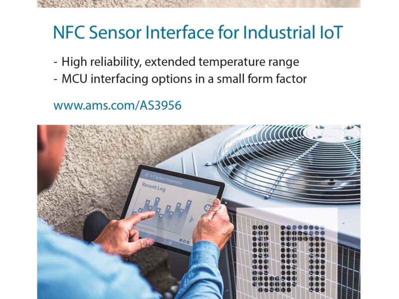 NFC sensor interface for industrial IoT