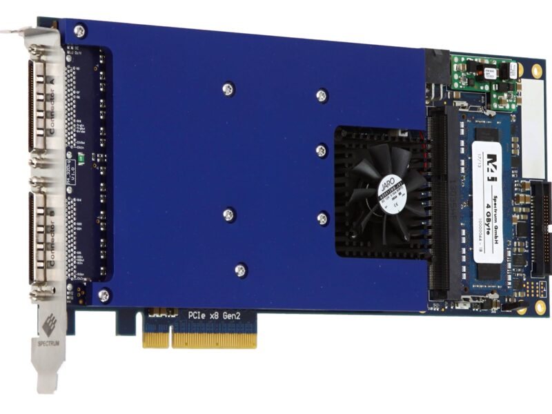 Digital data acquisition card takes up to 720MBit/s rates