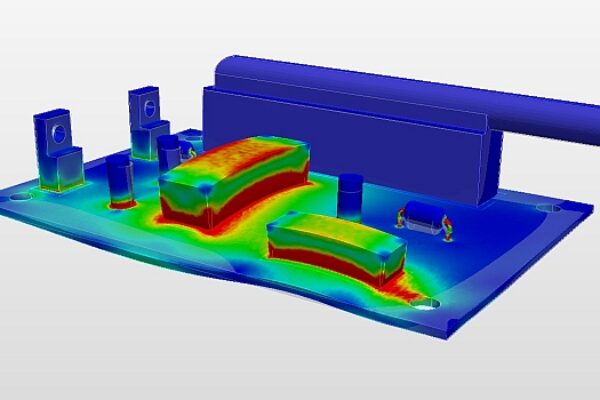 Thermal management with cloud-based simulation