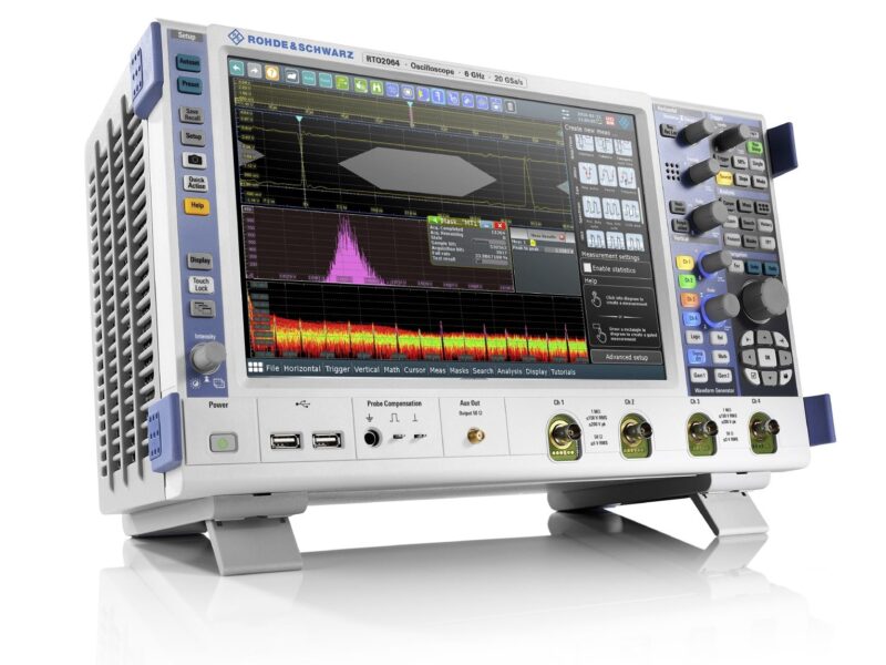 6GHz lab oscilloscope wants to do it all