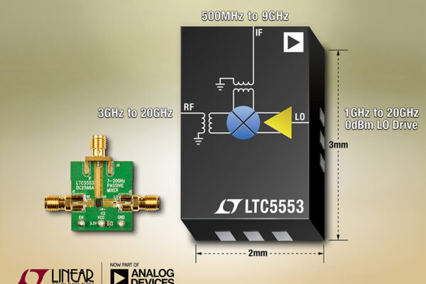 Ultra-wideband 3 GHz to 20 GHz mixer with integrated LO buffer