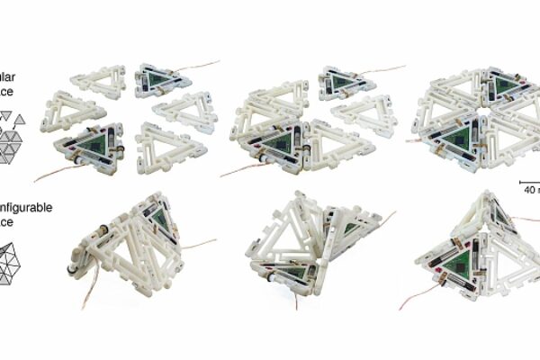Reconfigurable robot merges origami, modular approaches