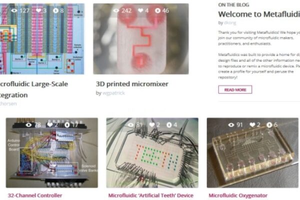 Open-source lab-on-a-chip repository is ‘microfluidics for the masses’