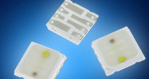Cree’s individually addressable four-color LEDs now at Mouser Electronics