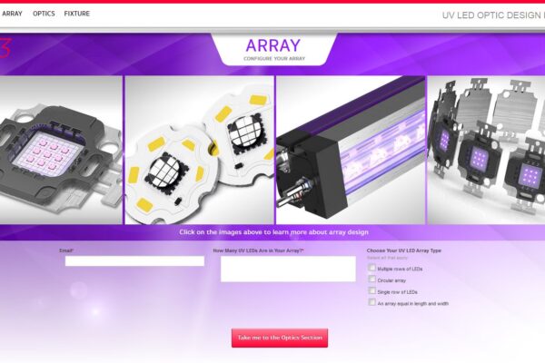 UV LED optic design website launched