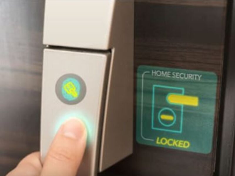 Glass-based 8.0×8.0mm capacitive fingerprint sensor is transparent