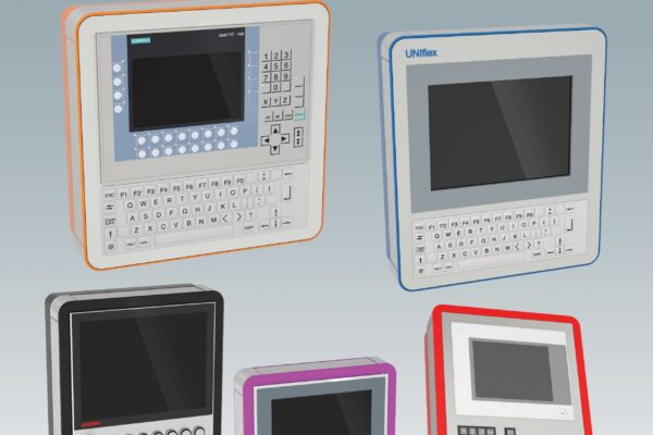 HMI/display panel enclosures offer protection to IP65