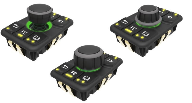 CAN-based MMI controllers offer toolless installation