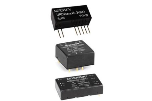 Dual output isolated DC-DC converters range from 3 to 30W