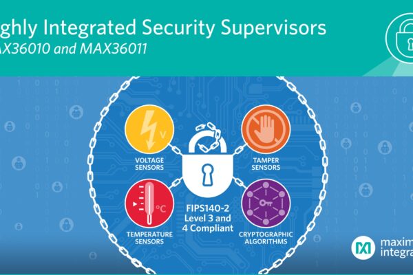 Security supervisors safeguard sensitive IoT data, lower BOM
