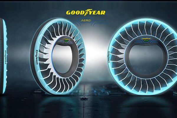 Concept tire for autonomous, flying cars