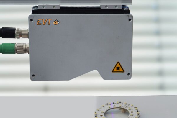 Laser line 3D sensor operates at up to 100kHz at full measurement range