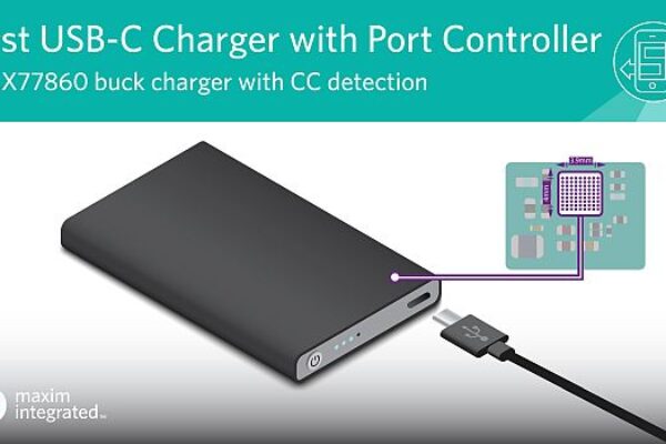 USB-C buck charger reduces design size by 30%