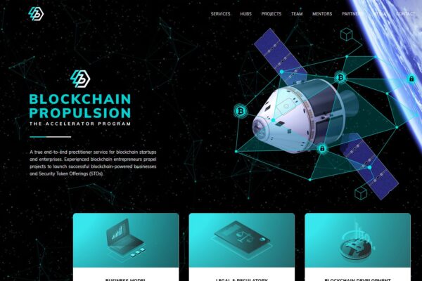 Accelerator program for blockchain launches globally