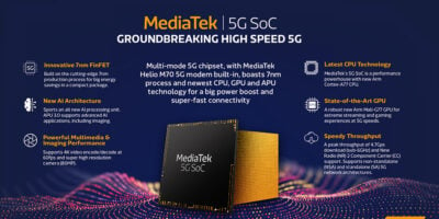 MediaTek 5G ready with latest 7nm SoC