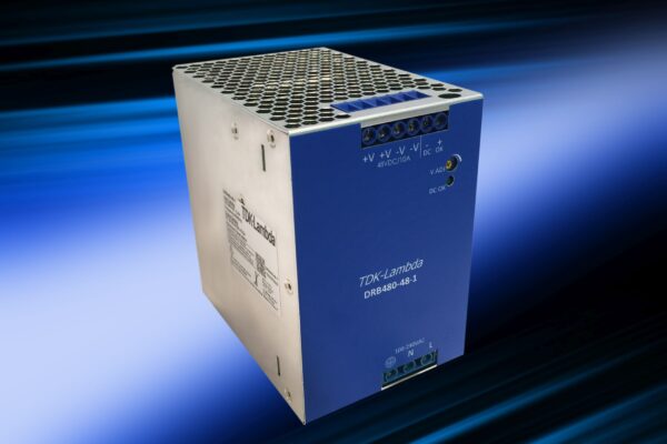 48V 480W DIN rail power supply is only 84mm wide