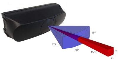 3D TOF camera offers excellent ambient light suppression