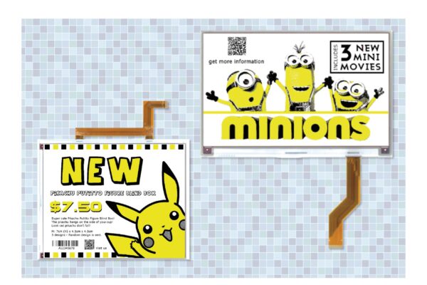 Yellow tri-color e-paper displays now in large-format