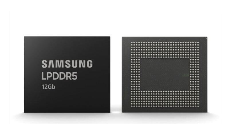 Samsung 12Gb LPDDR5 DRAM now in mass production