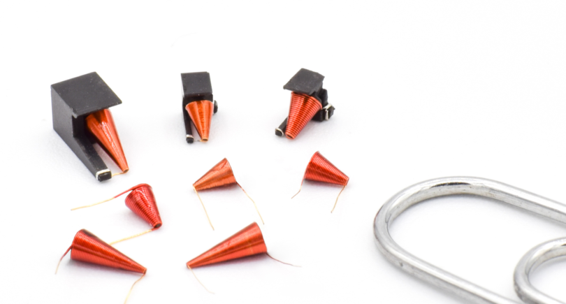 Conical RF inductors now in SMT and flying lead configurations