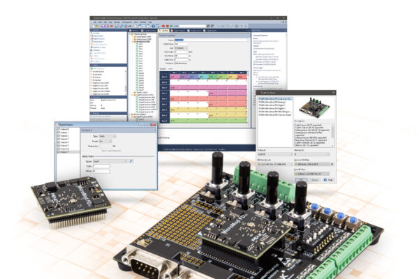 Eval board integrates CAN FD interface and I/O functionality