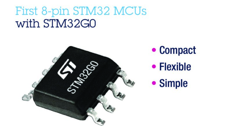 32-bit MCUs in a cost-effective 8-pin package