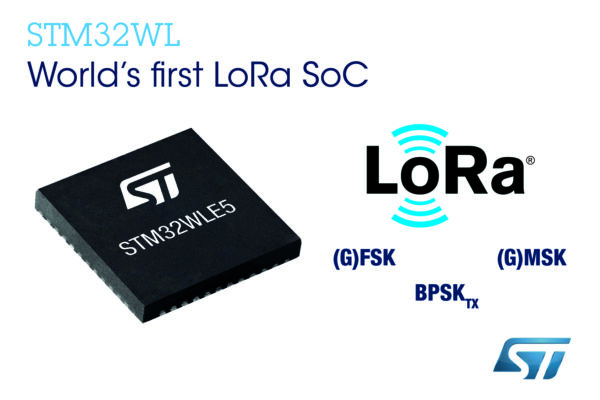 STM32 SoC gives LoRa IoT connectivity a boost