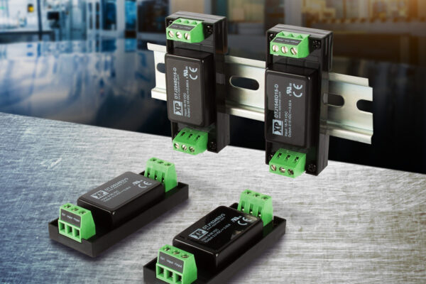 15W and 20W DIN rail supplies for industrial and IT designs