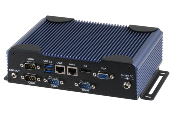 Rugged embedded box PC built around Intel Core i3 processors