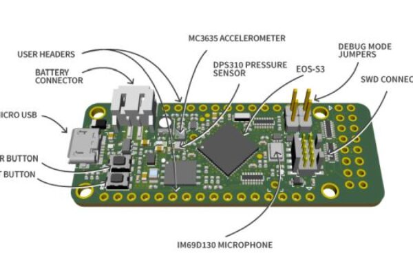 Small dev board enables low-power ML in IoT devices