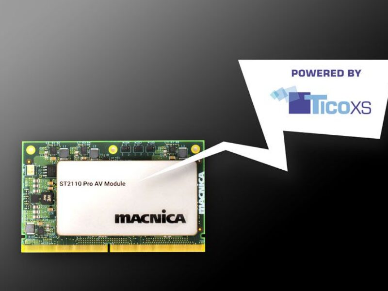 Macnica 4K ProAV OEM solutions powered by TICO-XS