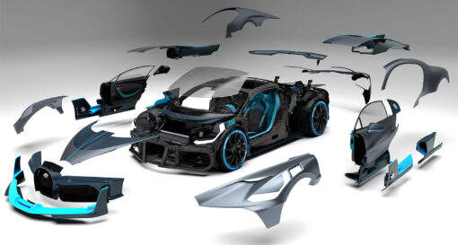 Bugatti pushes VR design of Divo supercar