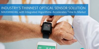 Optical sensor solution for health wearables is industry’s thinnest