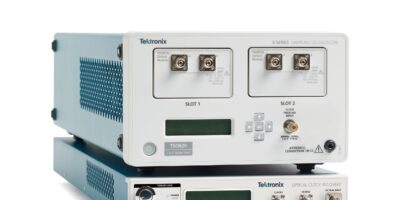 Oscilloscope platform supports 56GBd and 28GBd applications
