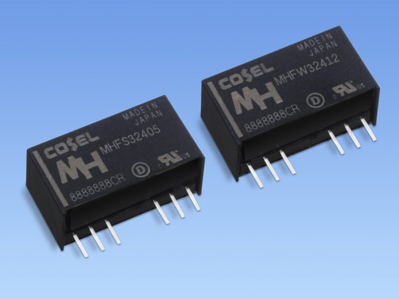 3W 3kV DC-DC converter for medical and industrial