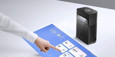 AI-powered interactive touchscreen projector launches