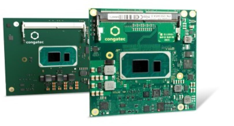 First COM-HPC board with Tiger Lake processors