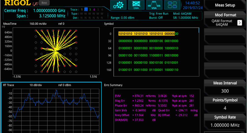 Real time spectrum analyzer adds VNA as standard