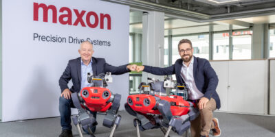 Swiss firms team on four legged autonomous robot