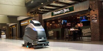 Robotics spin-off for autonomous cleaning in public spaces