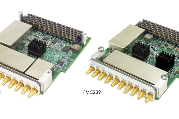 Wideband FMC modules operate up to 6GHz