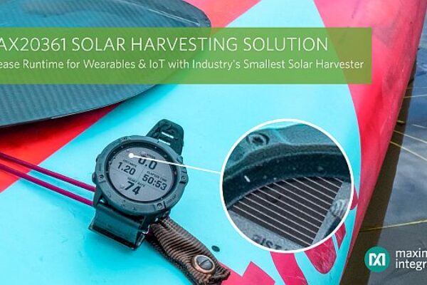 Solar harvester targets space-constrained devices