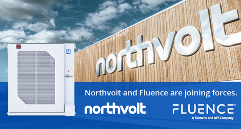 Fluence and Northvolt to co-develop battery technology for Grid-scale energy storage