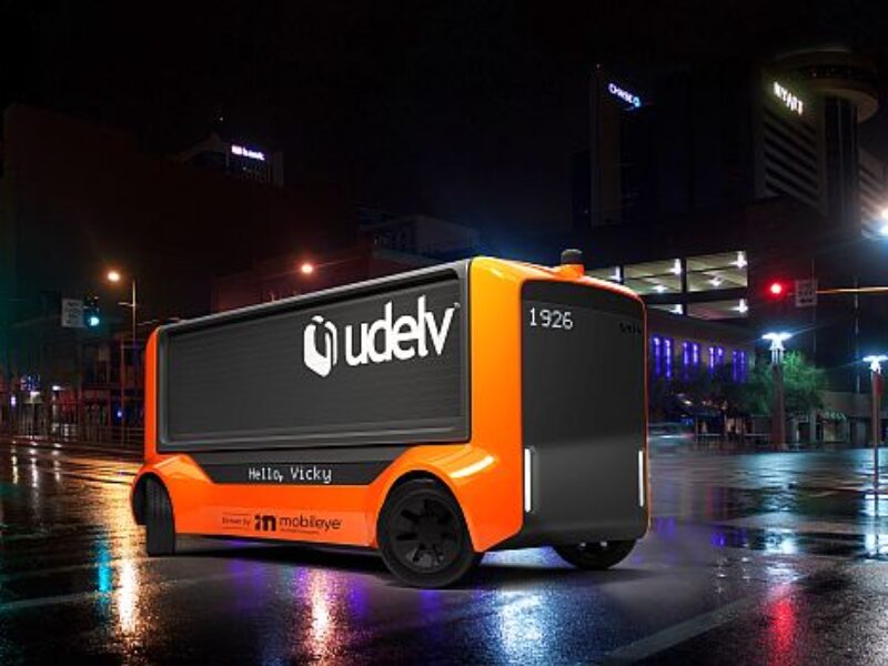 Mobileye, Udelv ink large-scale autonomous delivery deal