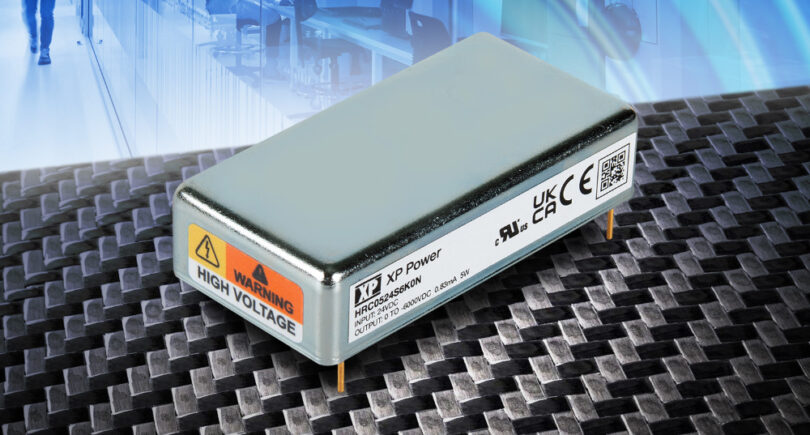Regulated 6kV DC-DC converter for semiconductor and detector power